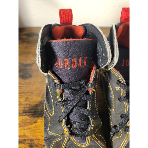 Jordan 7 Retro 2022 Mid Black And Gold Citrus 13C  Sneaker Basketball Athletic - Picture 3 of 8